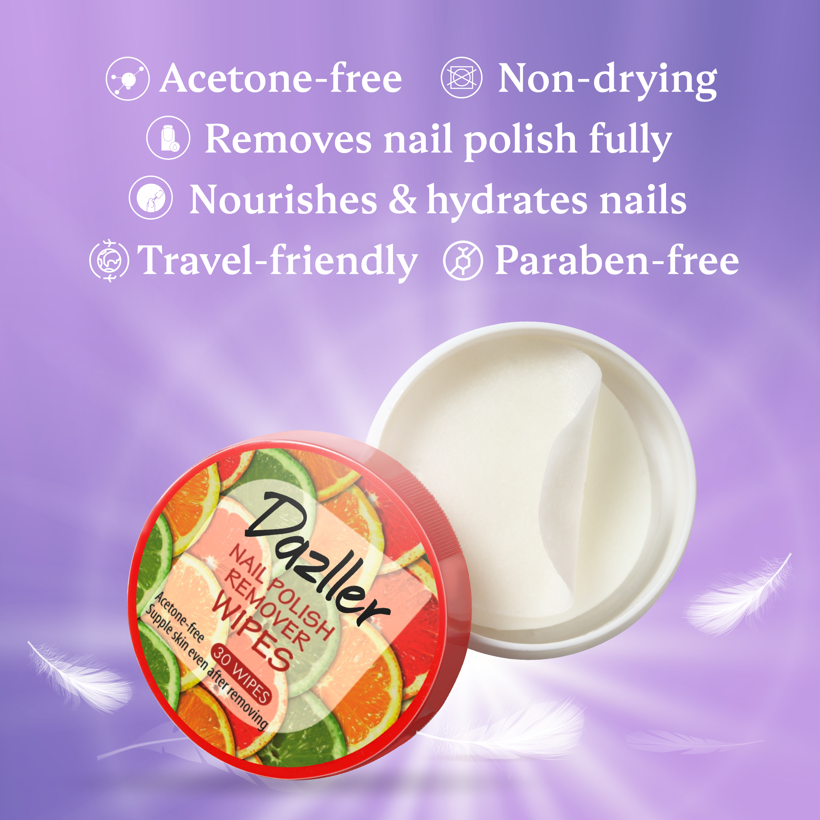 Nail Polish Remover Wipes